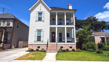 West Custom Homes Maple Ridge Metairie new construction, Metairie Louisiana