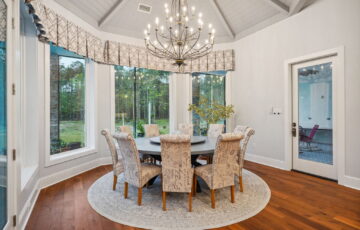 Kitchen Dining Area built by West Custom Homes in the Glendale Heights neighborhood in Mandeville.