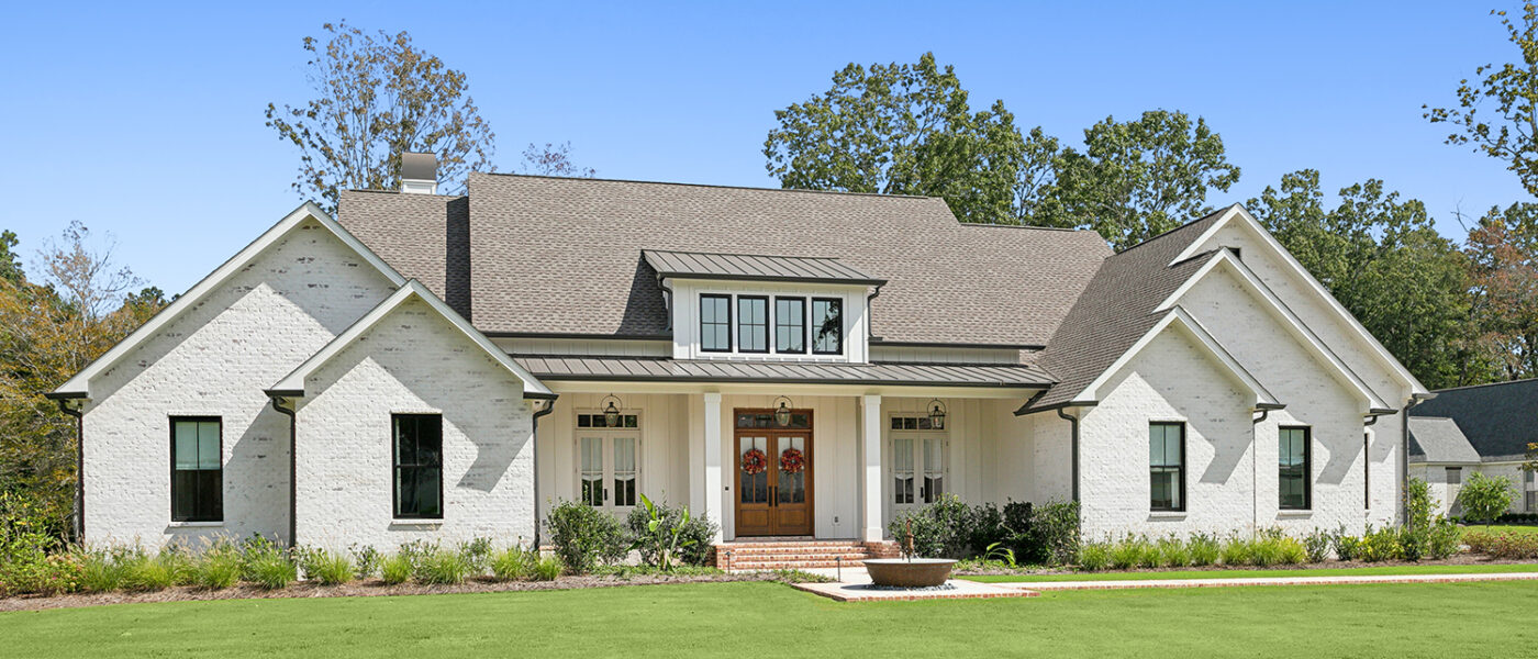 New home construction by West Custom Homes in Pontchartrain Oaks, in Madisonville