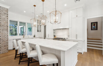 Luxury kitchen design by West Custom Homes