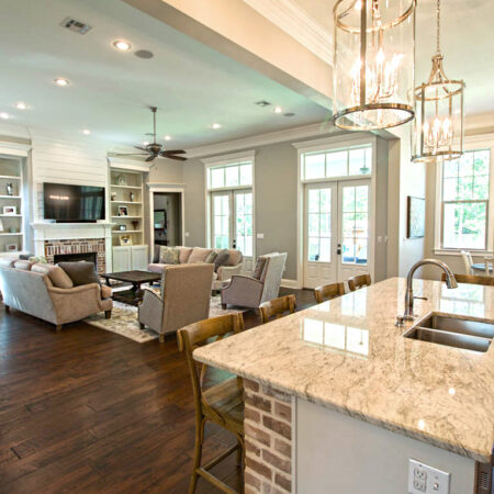 Custom Kitchen Design in Mandeville by West Custom Homes