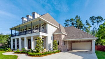 Meadowbrook custom home in Mandeville, (on Spanish Moss Ct.) by West Custom Homes