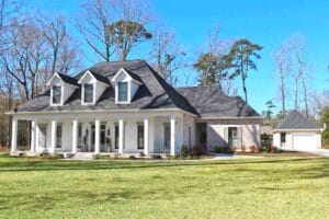 New construction in Pontchartrain Oaks by West Custom Homes, in Madisonville Louisiana