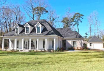 New construction in Pontchartrain Oaks by West Custom Homes, in Madisonville Louisiana