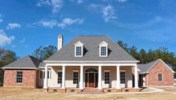 New construction in The Plantation (Covington Louisiana. Built by West Custom Homes