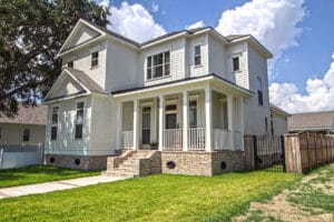 Custom Designed New Home in Lakeview, New Orleans, by West Custom Homes