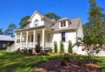 Custom Built New home in Old Mandeville by West Custom Homes. Located on Park Ave., in Mandeville, Louisiana.